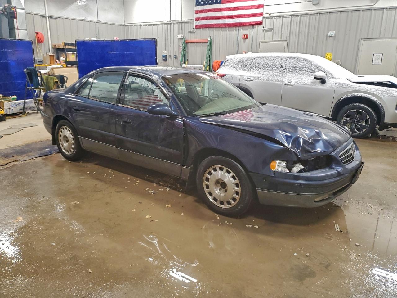 2002 Buick Regal Gs Blue vin: 2G4WF551221113202