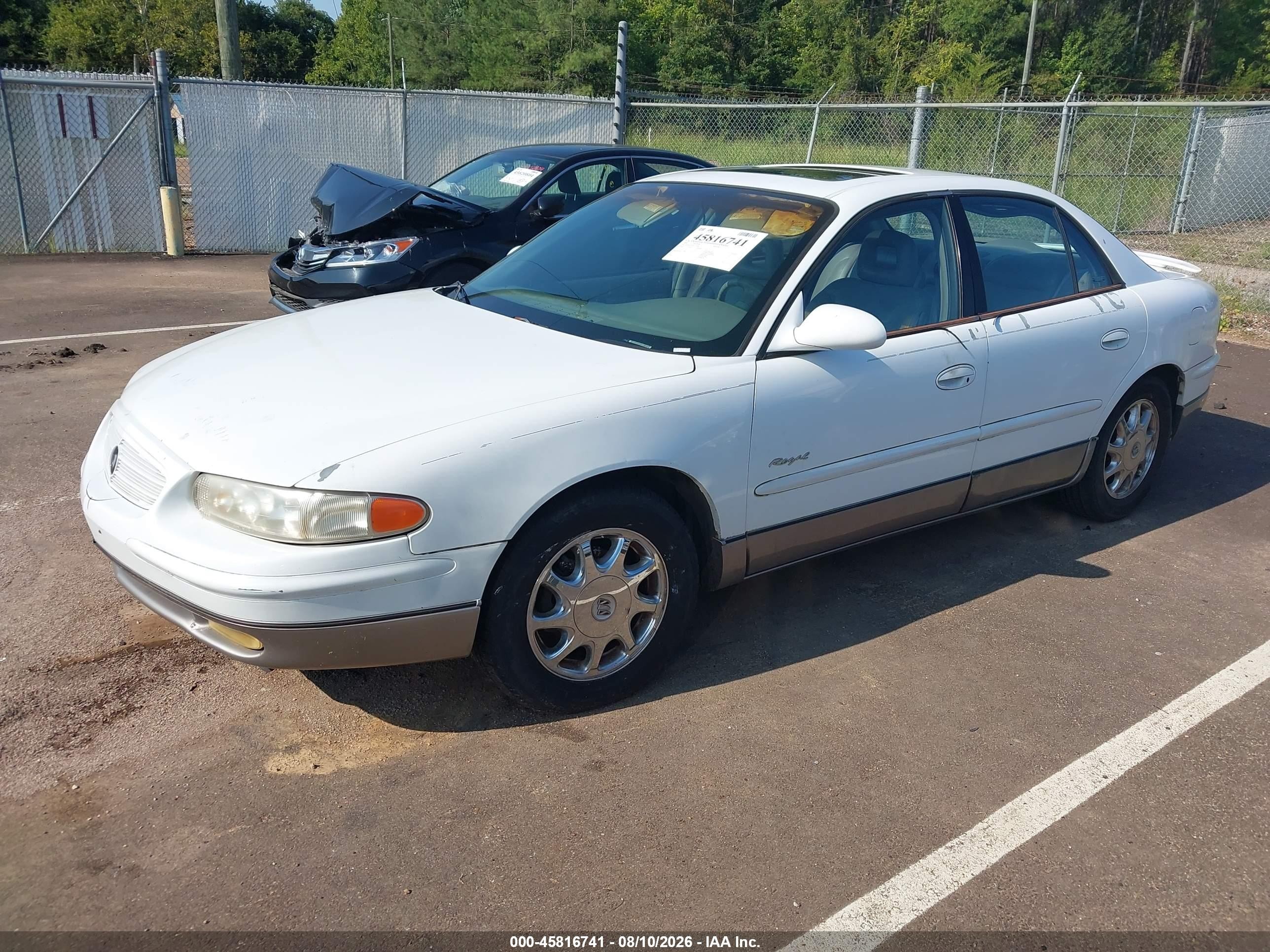 2000 Buick Regal Gs White vin: 2G4WF5519Y1275188