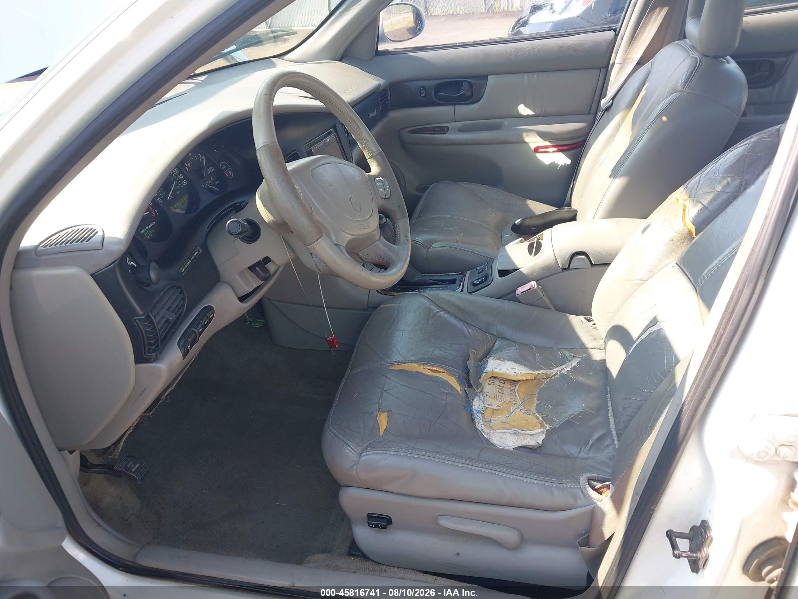 2000 Buick Regal Gs White vin: 2G4WF5519Y1275188