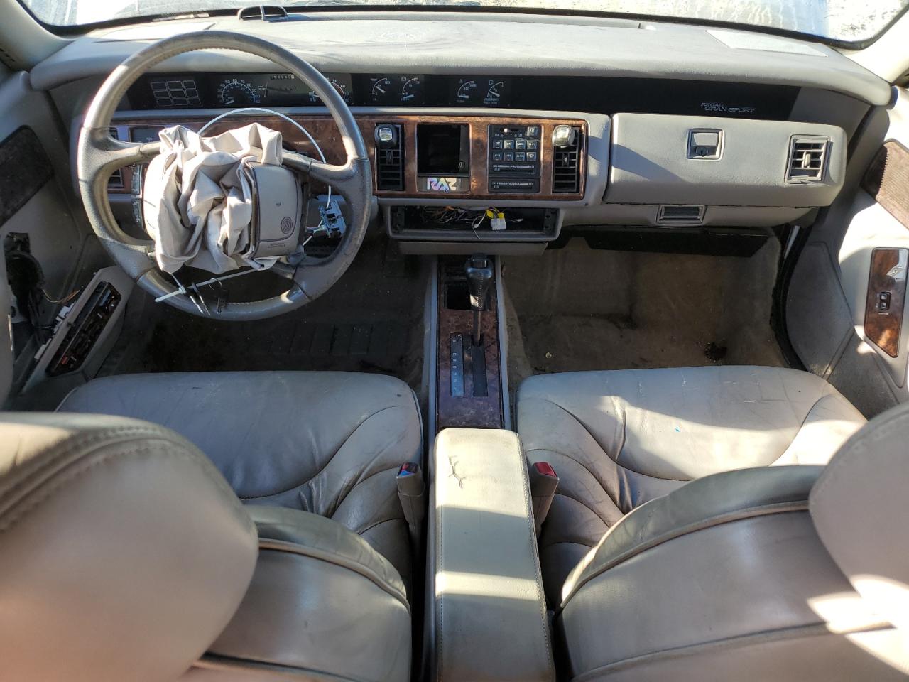 1994 Buick Regal Gran Sport White vin: 2G4WF55L2R1441425