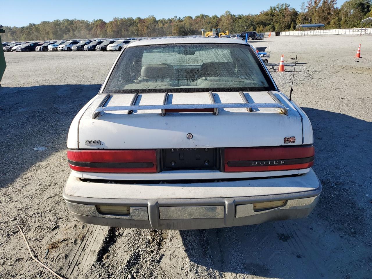 1994 Buick Regal Gran Sport White vin: 2G4WF55L2R1441425