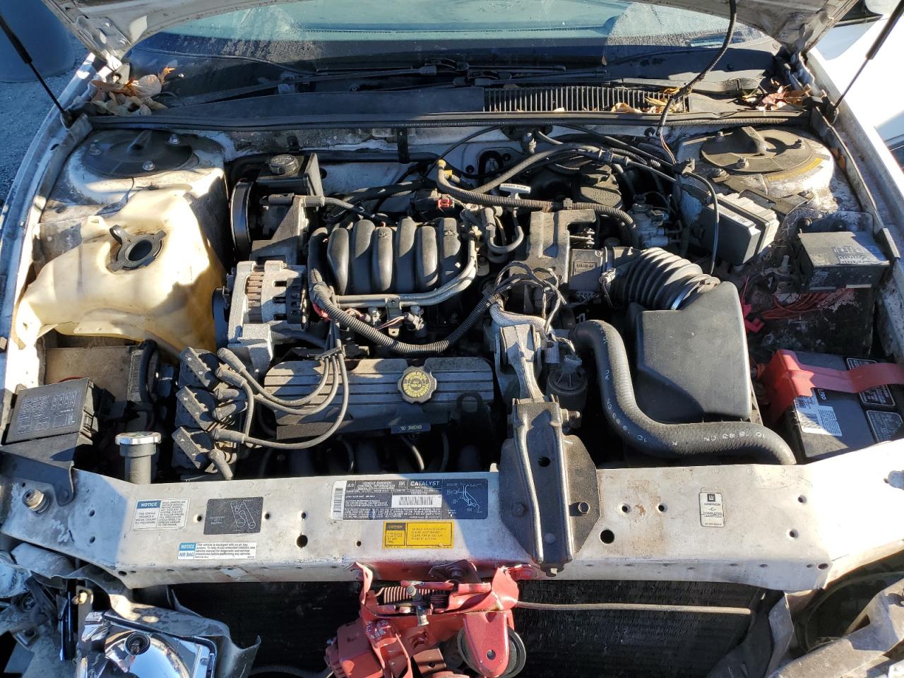 1994 Buick Regal Gran Sport White vin: 2G4WF55L2R1441425