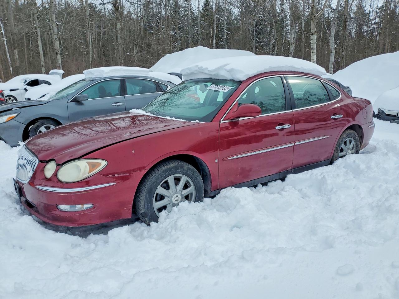 2009 Buick Allure Cx Red vin: 2G4WF582191248220