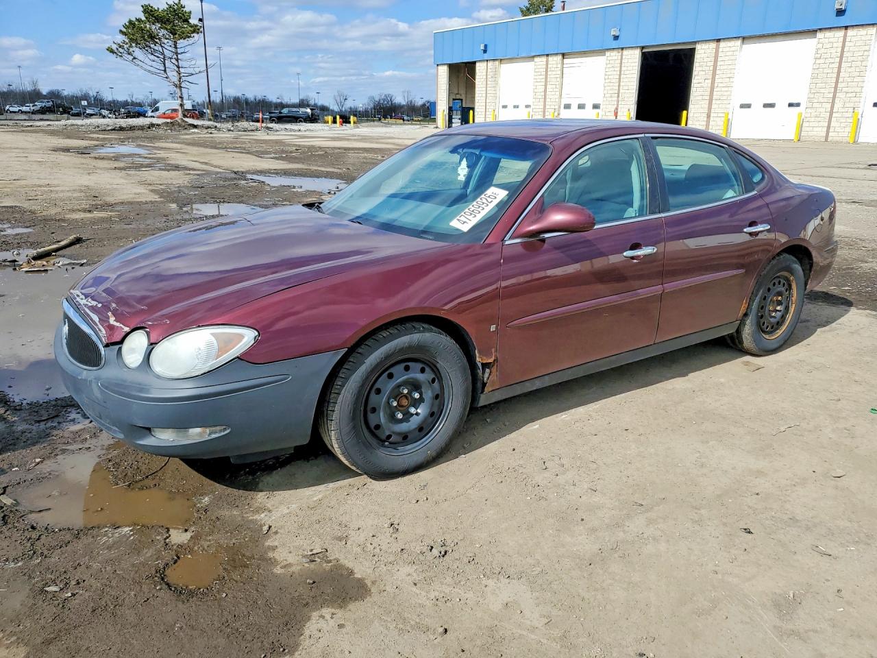 2007 Buick Allure Cx Бордовый vin: 2G4WF582471211417