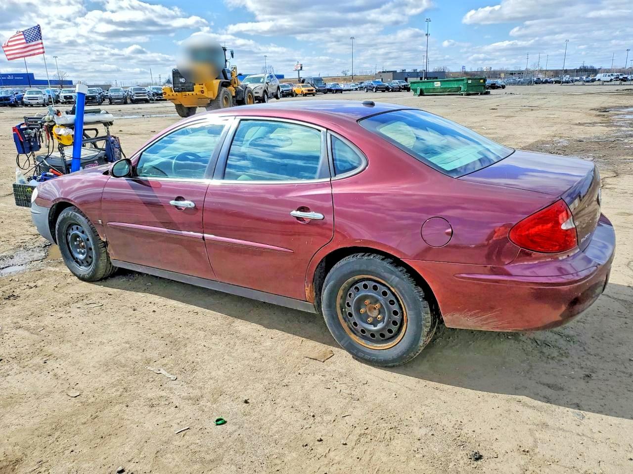 2007 Buick Allure Cx Burgundy vin: 2G4WF582471211417