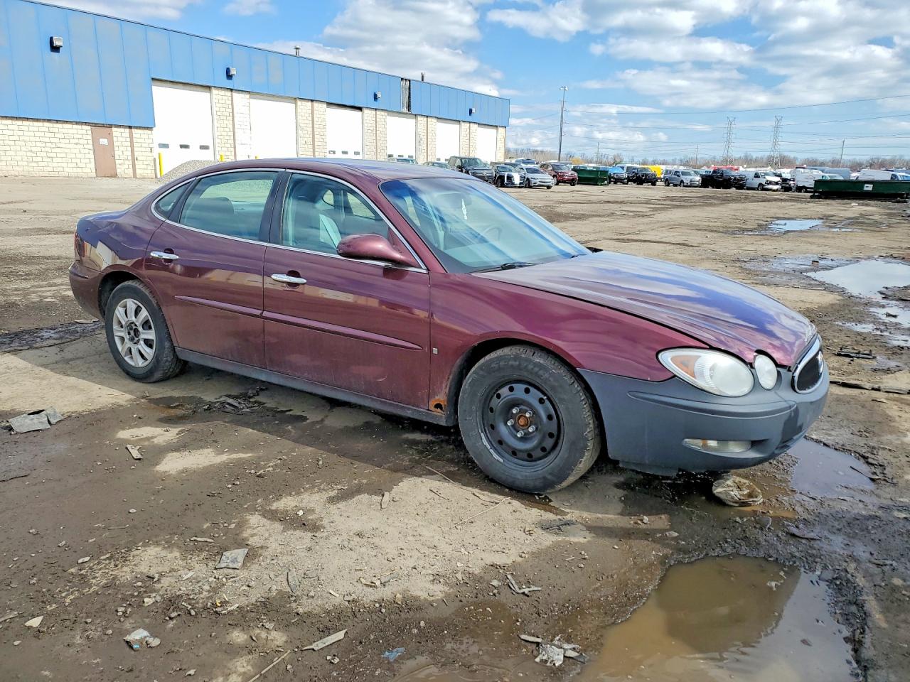 2007 Buick Allure Cx Burgundy vin: 2G4WF582471211417