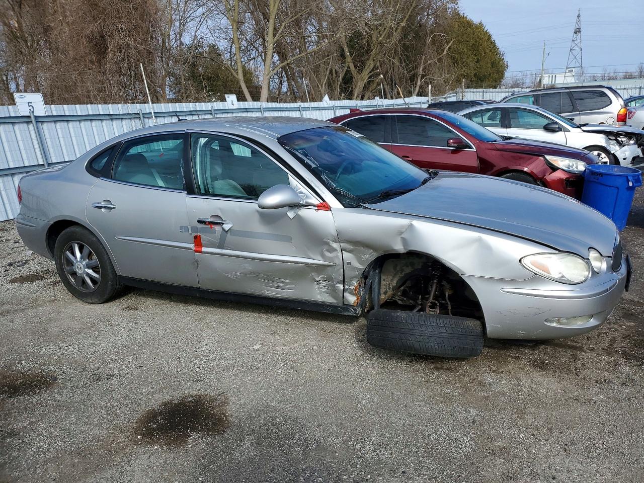 2007 Buick Allure Cx Silver vin: 2G4WF582571139109