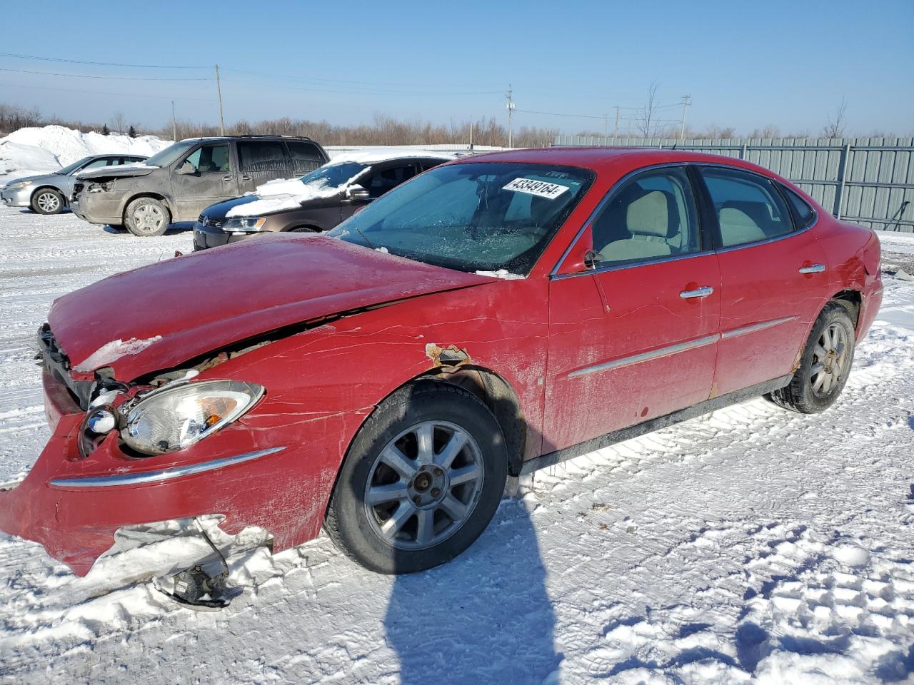 2008 Buick Allure Cx Red vin: 2G4WF582881283304
