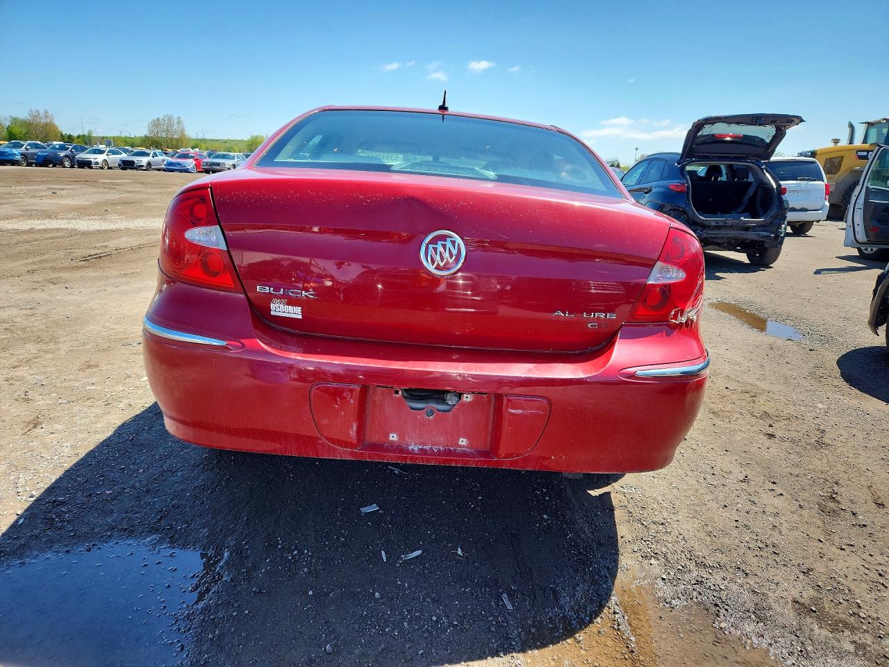2008 Buick Allure Cx Red vin: 2G4WF582981323471