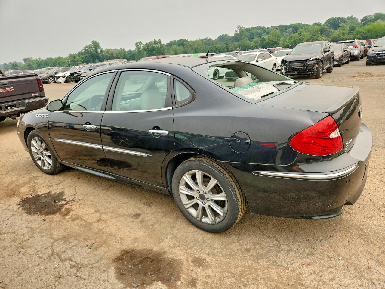 2008 Buick Lacrosse Super Series Black vin: 2G4WN58C081156980