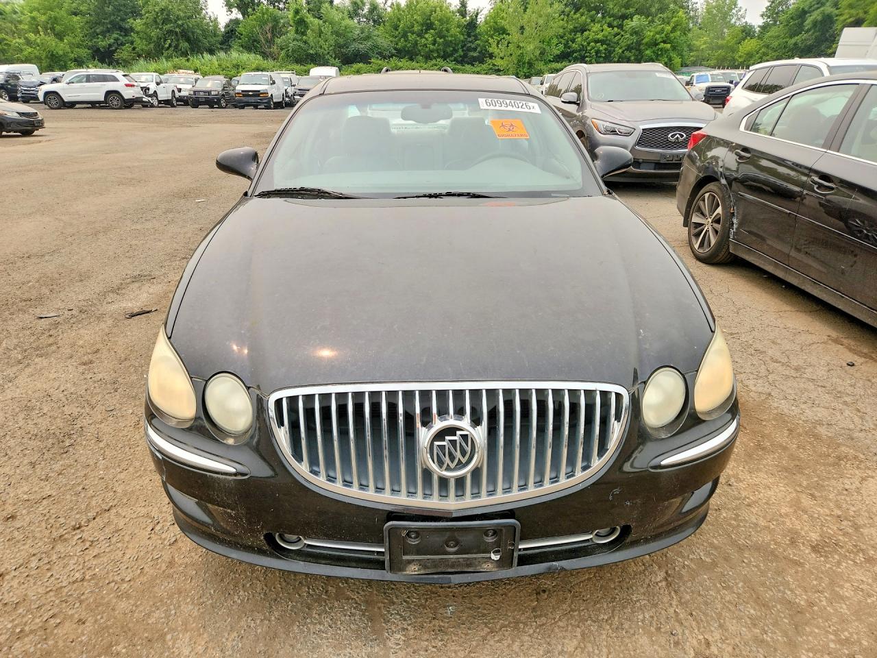 2008 Buick Lacrosse Super Series Black vin: 2G4WN58C081156980