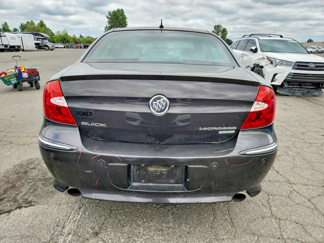 2008 Buick Lacrosse Super Series Charcoal vin: 2G4WN58C781145720
