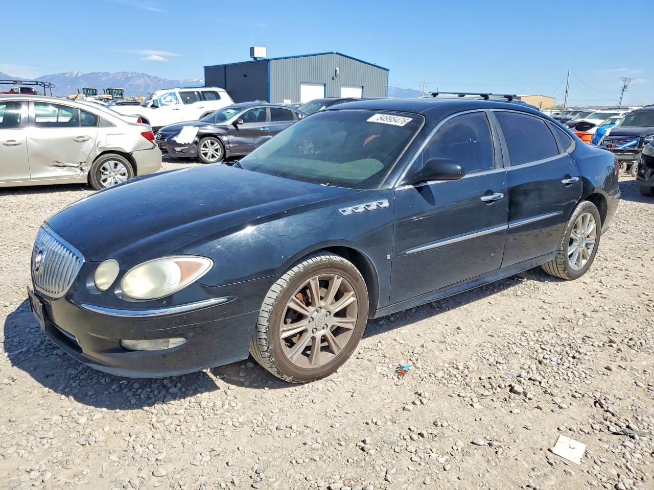2008 Buick Lacrosse Super Series Black vin: 2G4WN58C881266319
