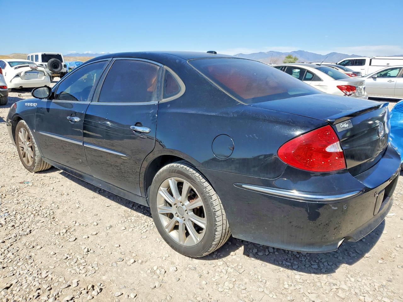 2008 Buick Lacrosse Super Series Black vin: 2G4WN58C881266319