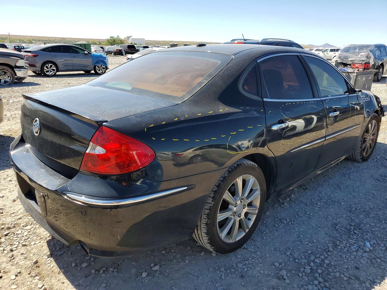 2008 Buick Lacrosse Super Series Black vin: 2G4WN58C881266319