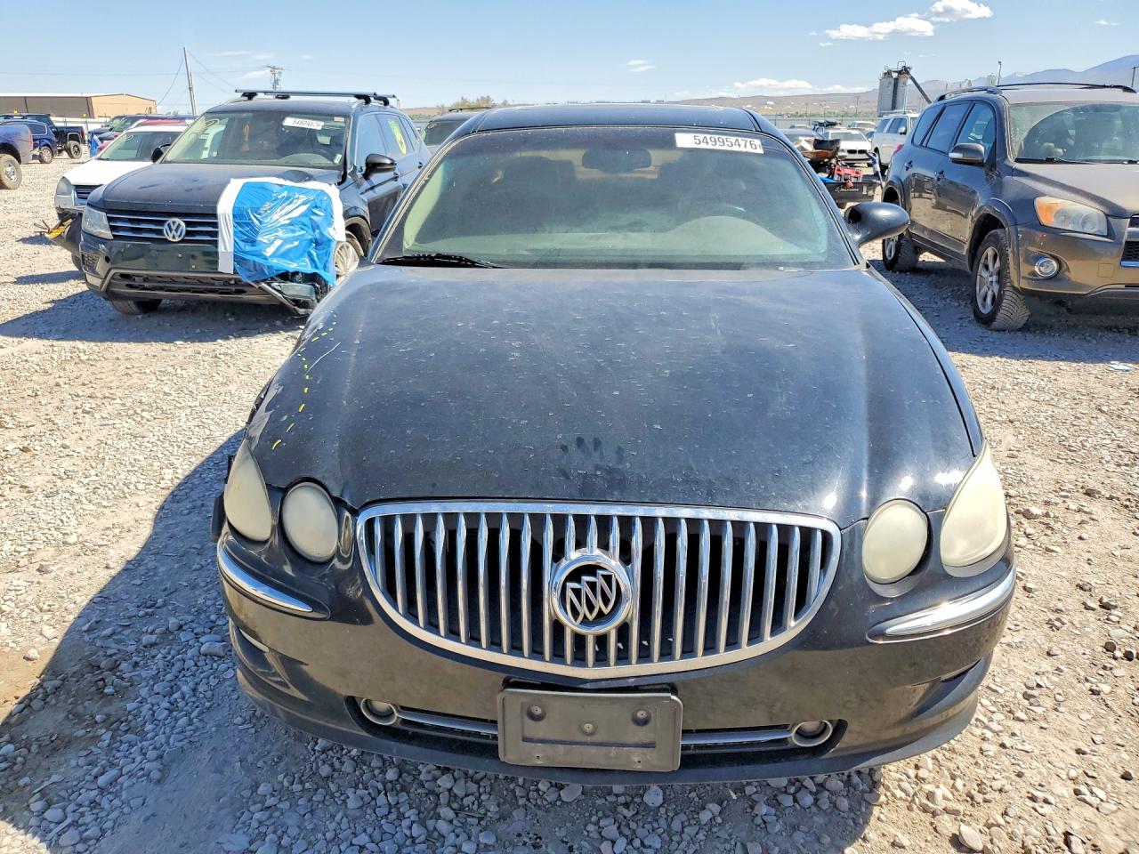 2008 Buick Lacrosse Super Series Black vin: 2G4WN58C881266319