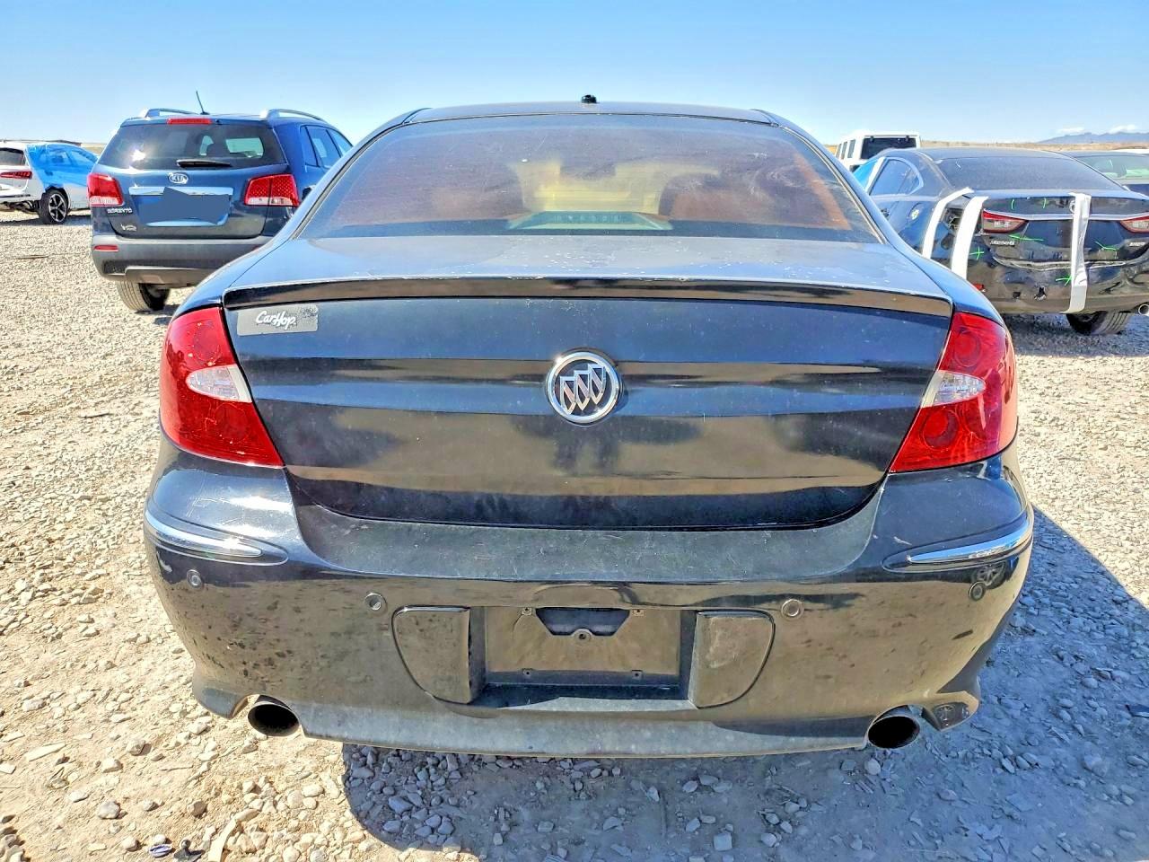 2008 Buick Lacrosse Super Series Black vin: 2G4WN58C881266319