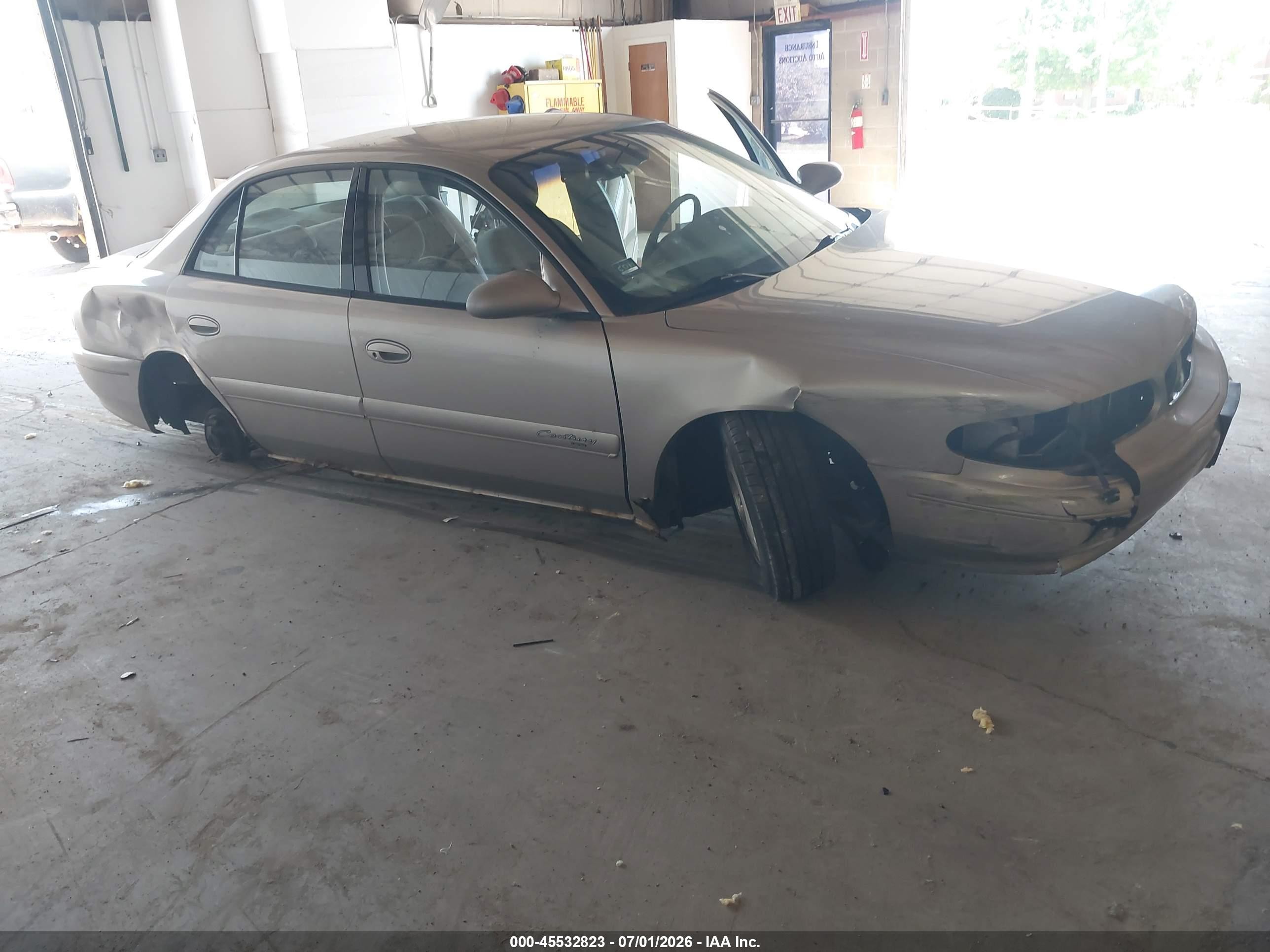2001 Buick Century Custom Tan vin: 2G4WS52J011198071