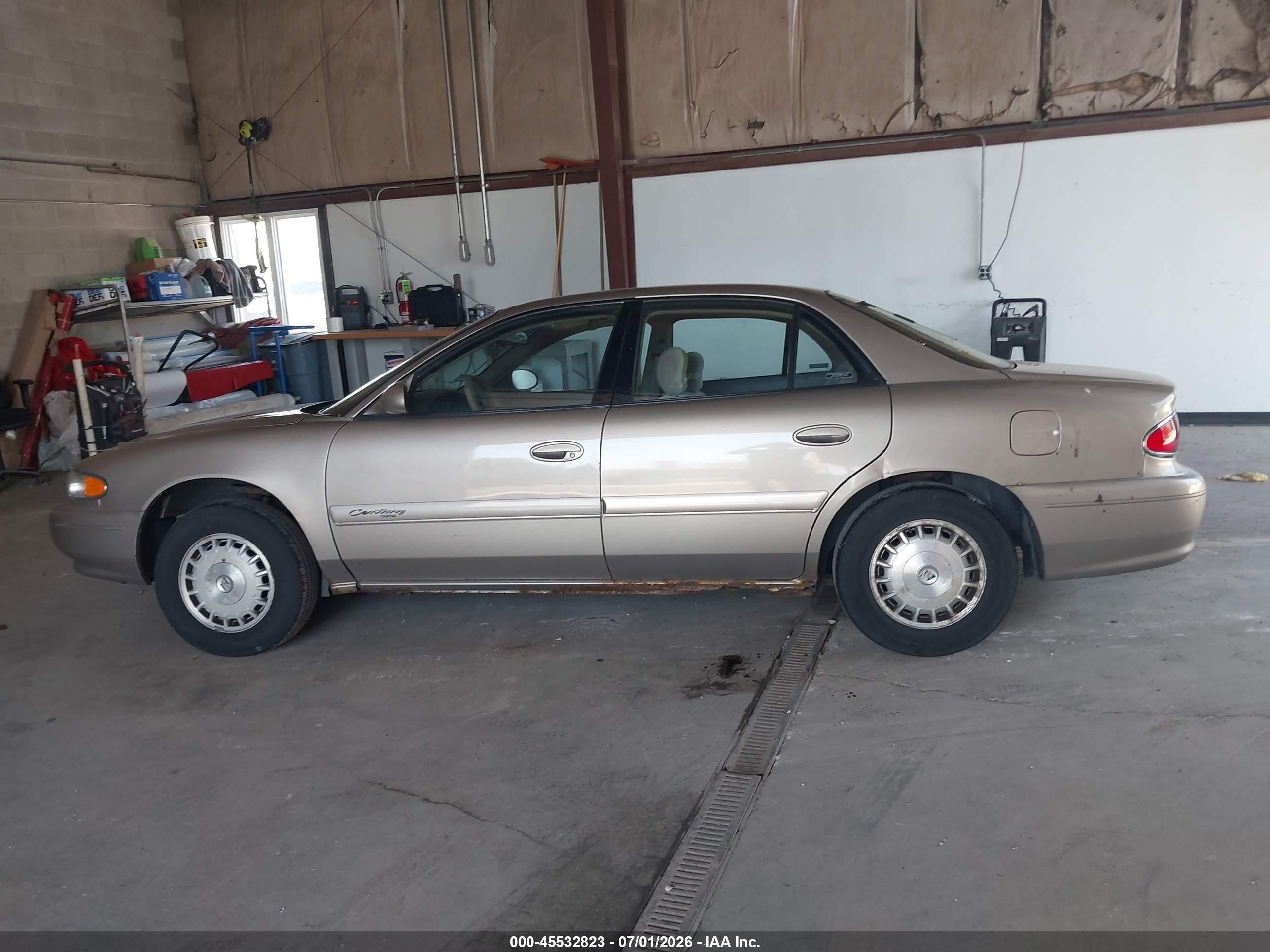 2001 Buick Century Custom Tan vin: 2G4WS52J011198071