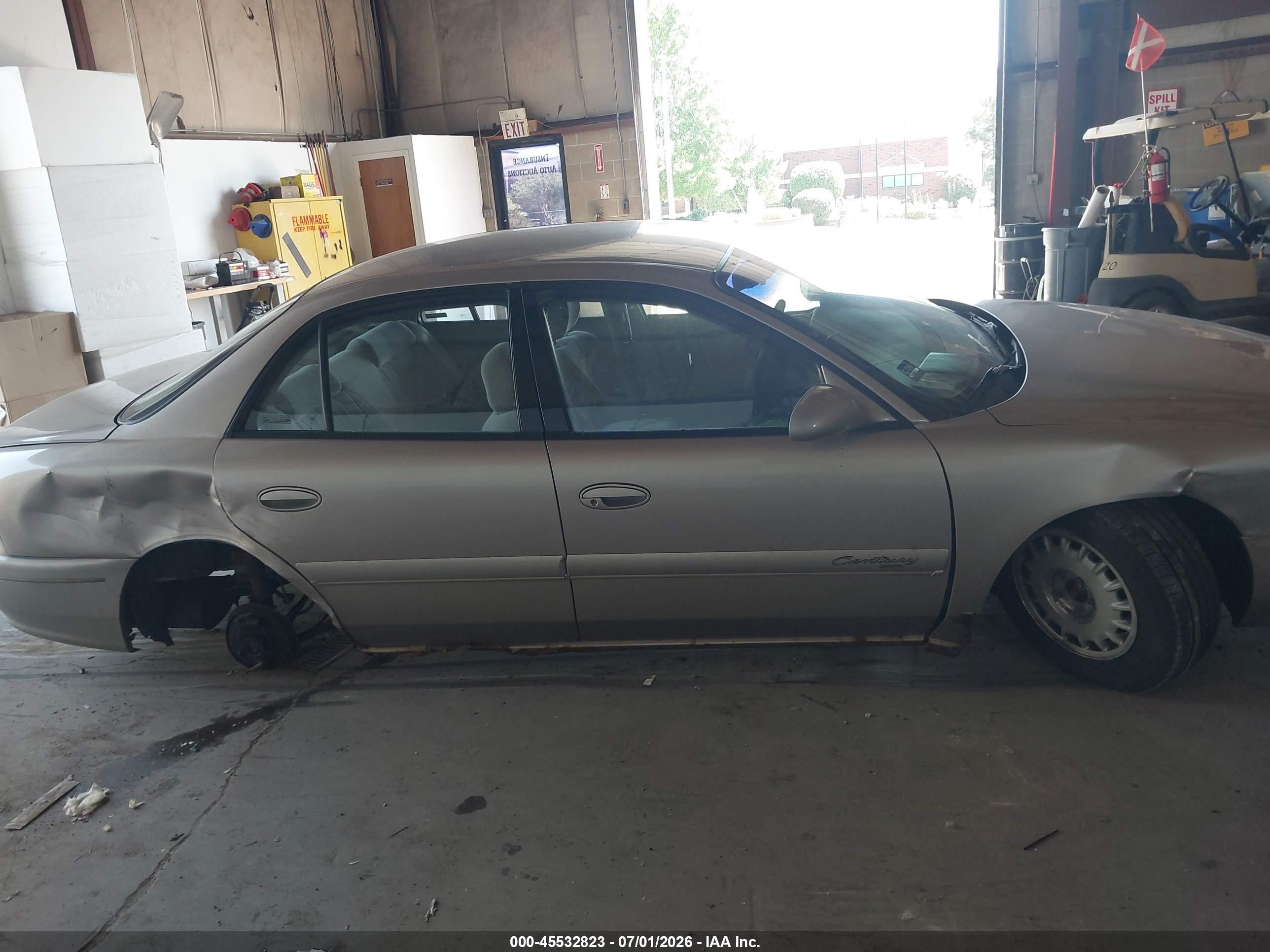 2001 Buick Century Custom Tan vin: 2G4WS52J011198071