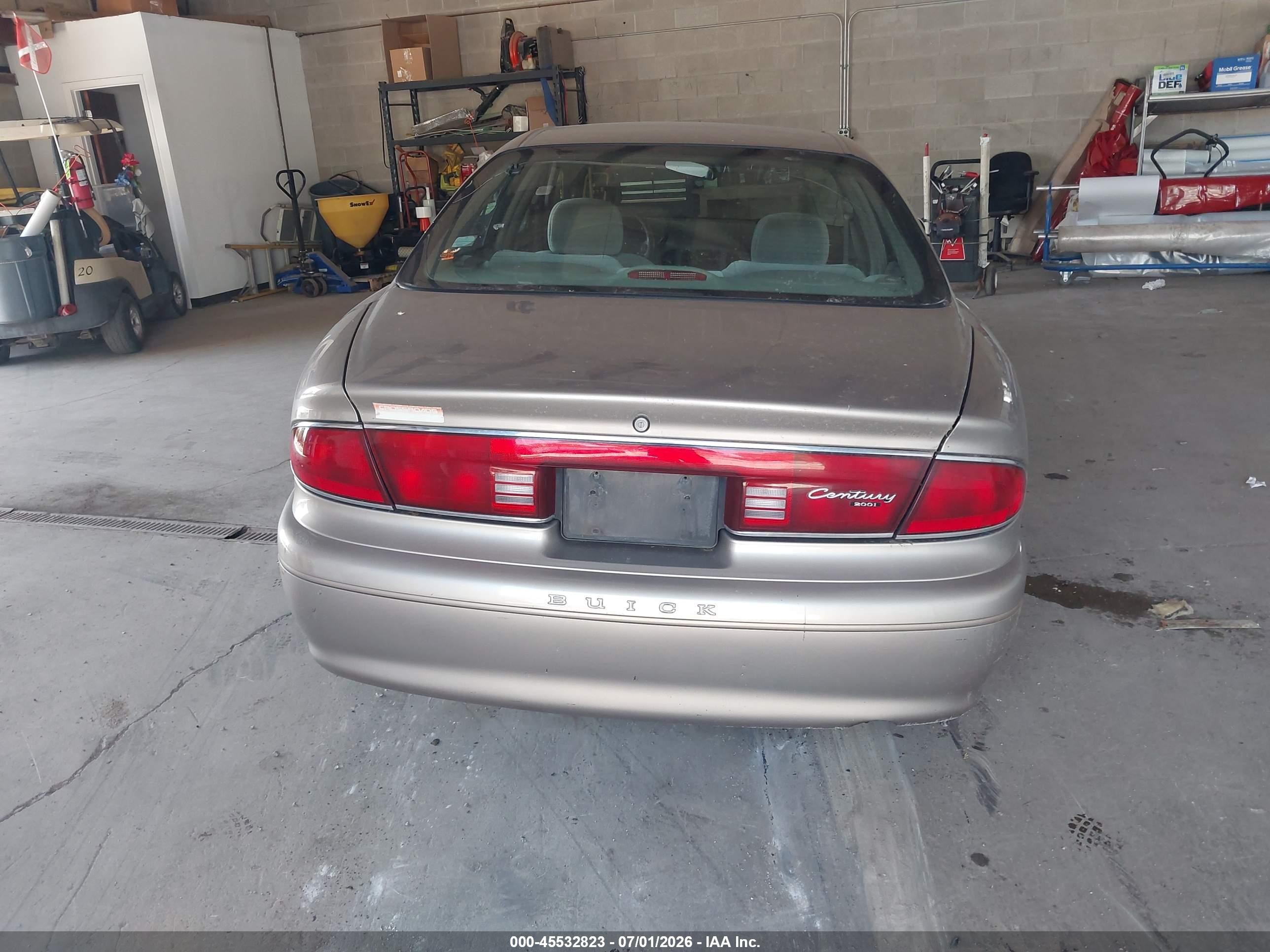 2001 Buick Century Custom Tan vin: 2G4WS52J011198071