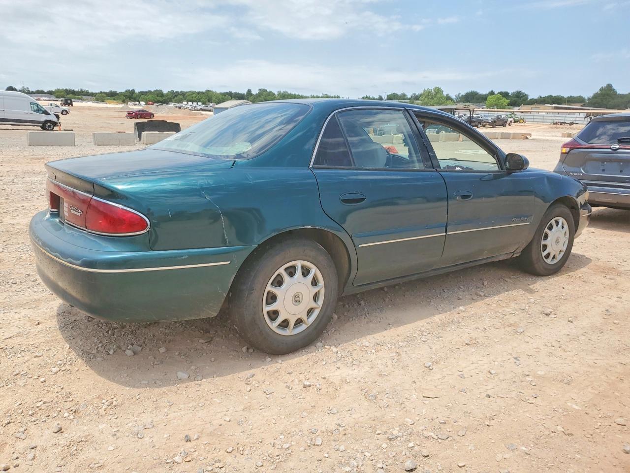 2001 Buick Century Custom Green vin: 2G4WS52J011307340