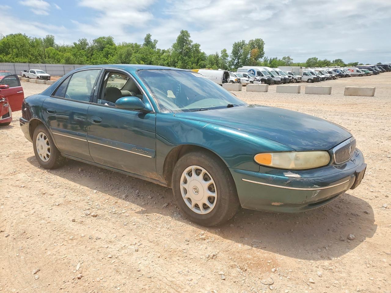 2001 Buick Century Custom Green vin: 2G4WS52J011307340