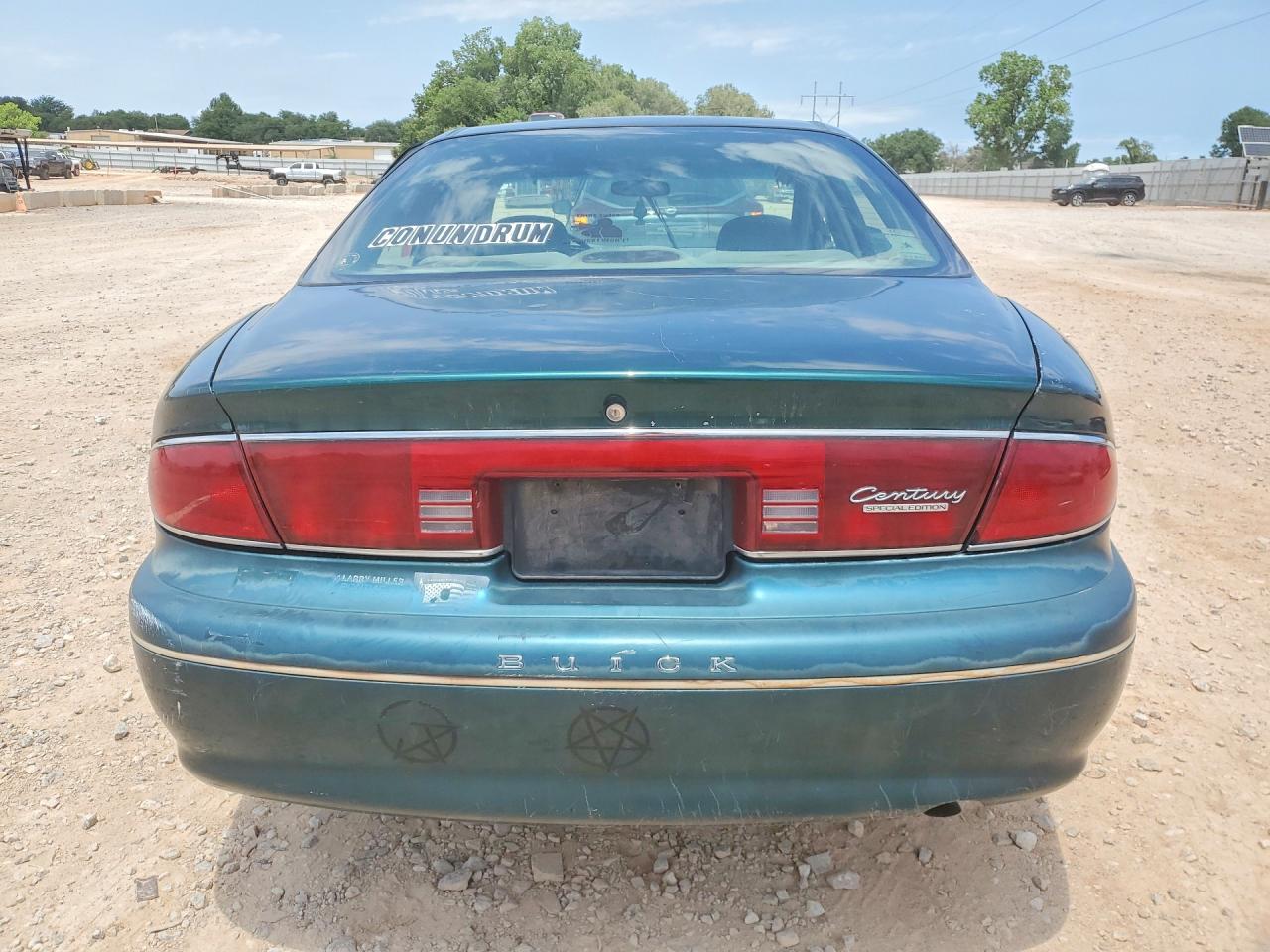 2001 Buick Century Custom Green vin: 2G4WS52J011307340