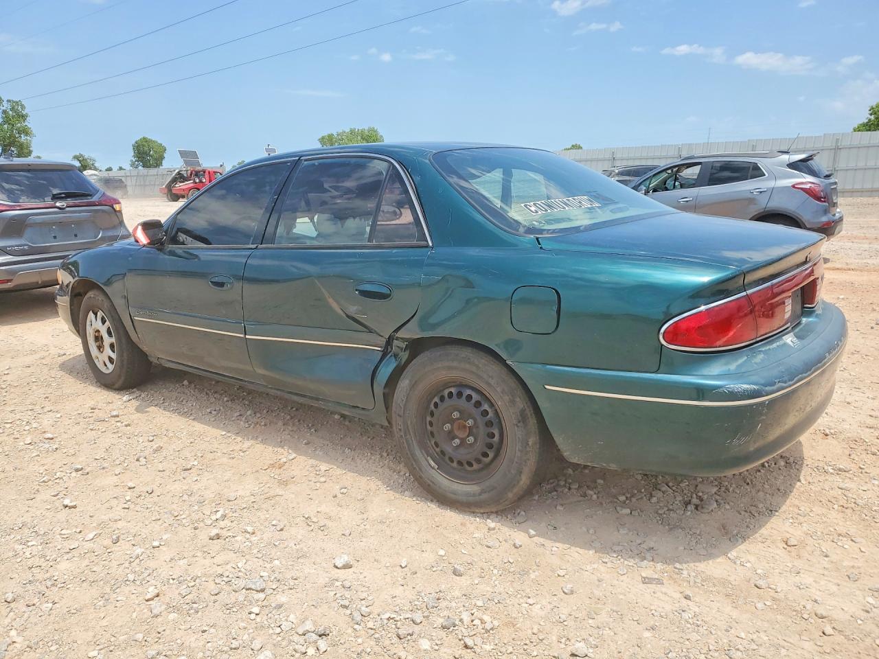2001 Buick Century Custom Green vin: 2G4WS52J011307340