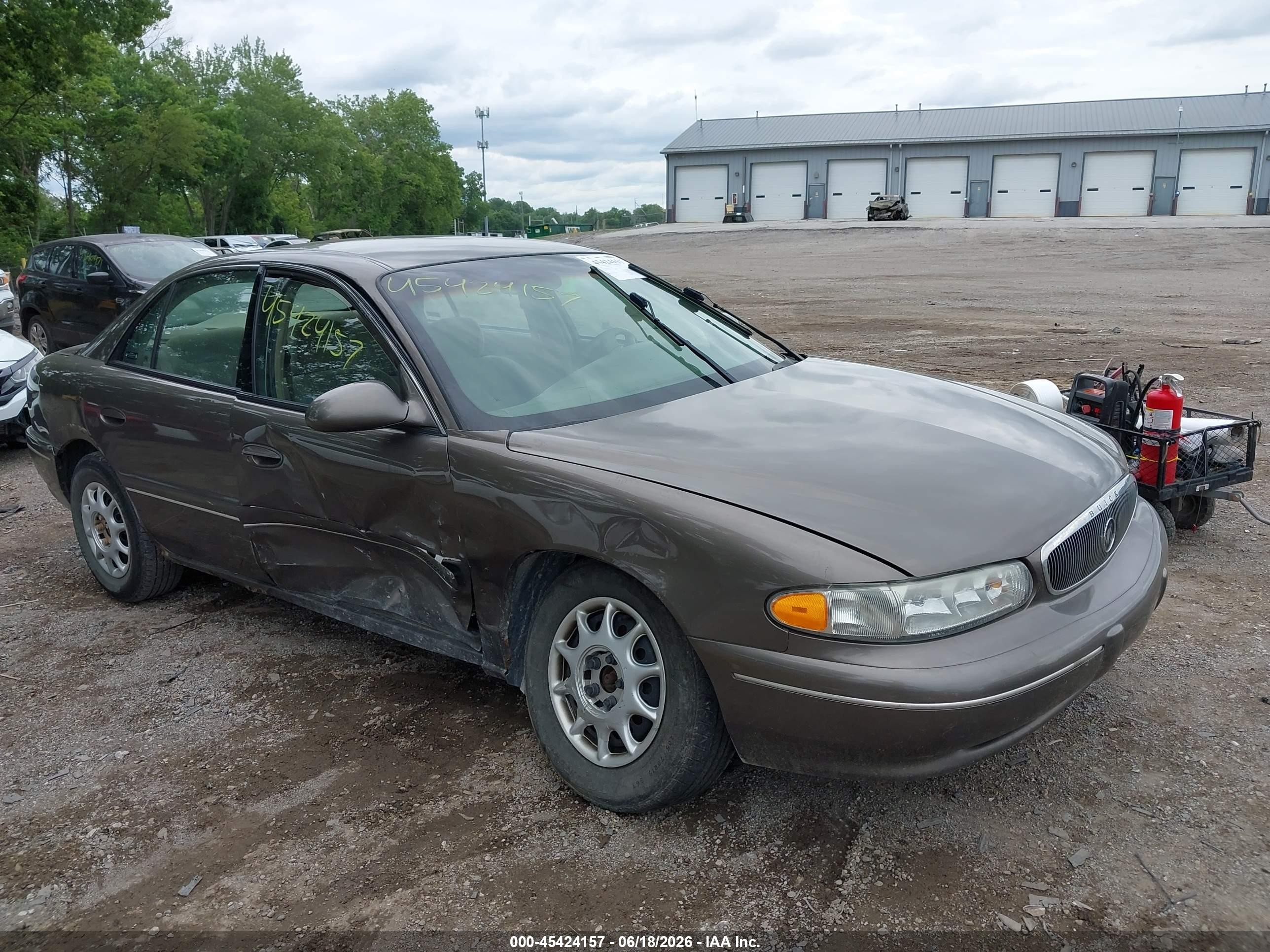 2002 Buick Century Custom Brown vin: 2G4WS52J021187699