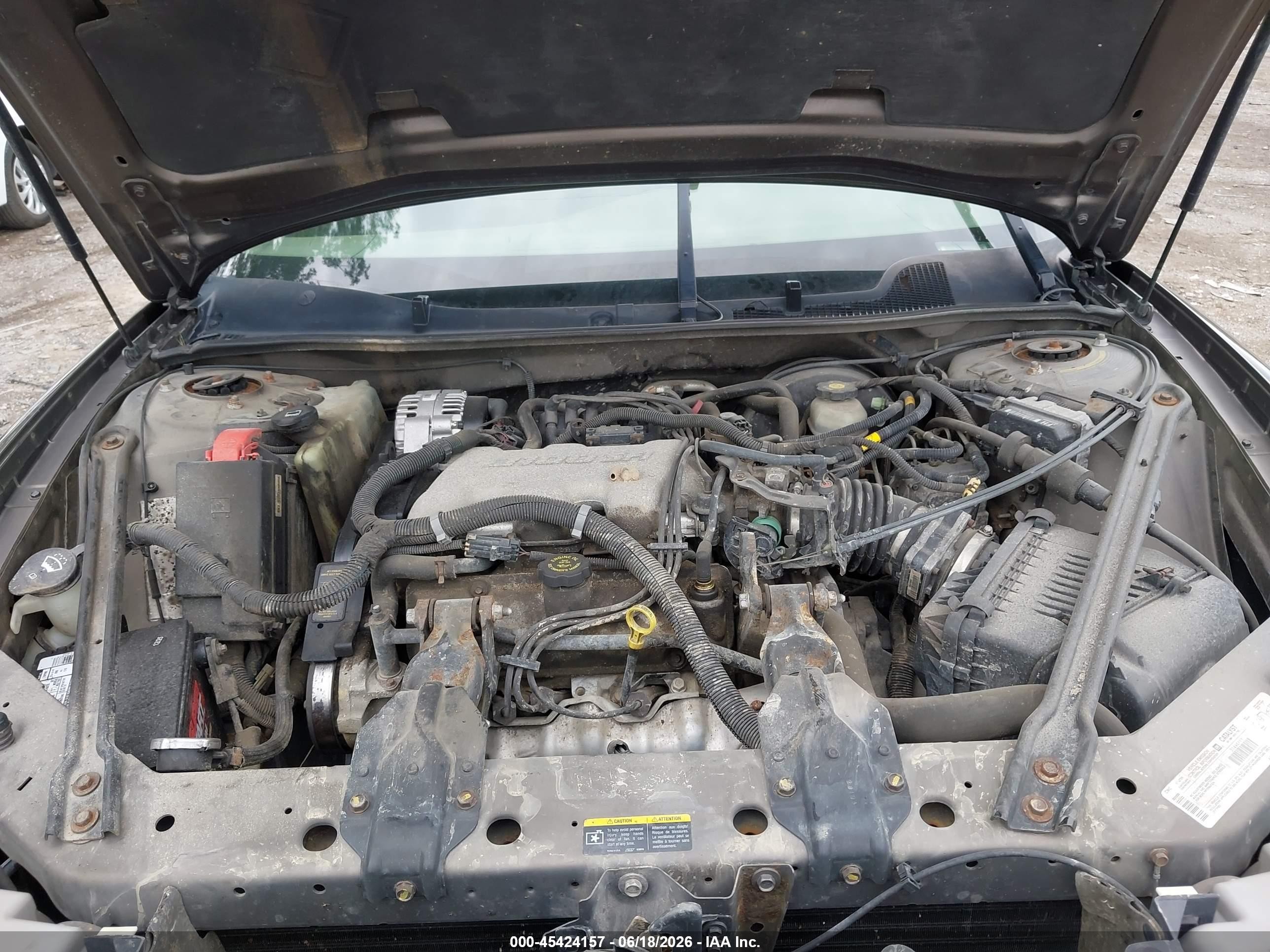 2002 Buick Century Custom Brown vin: 2G4WS52J021187699