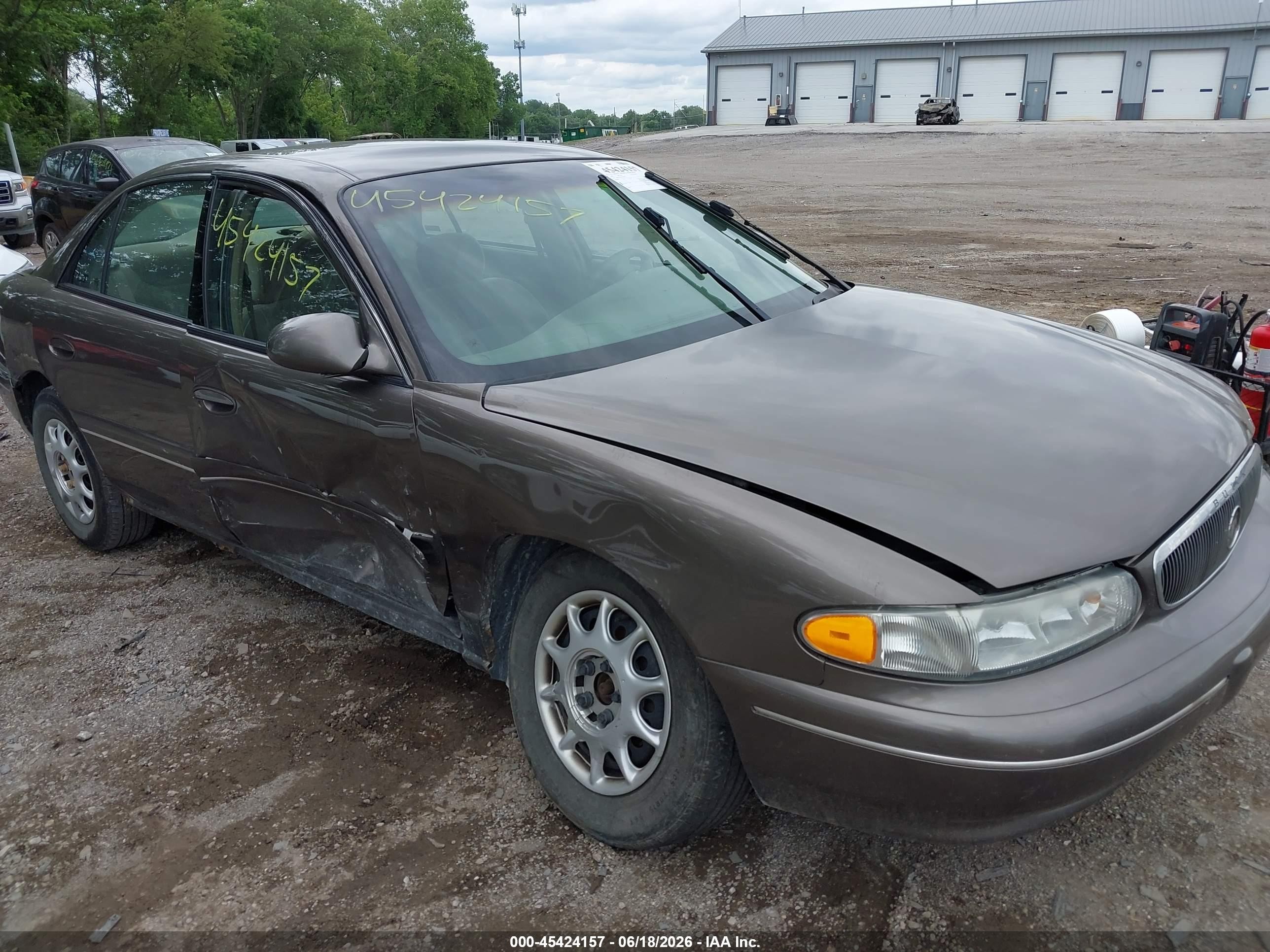 2002 Buick Century Custom Brown vin: 2G4WS52J021187699