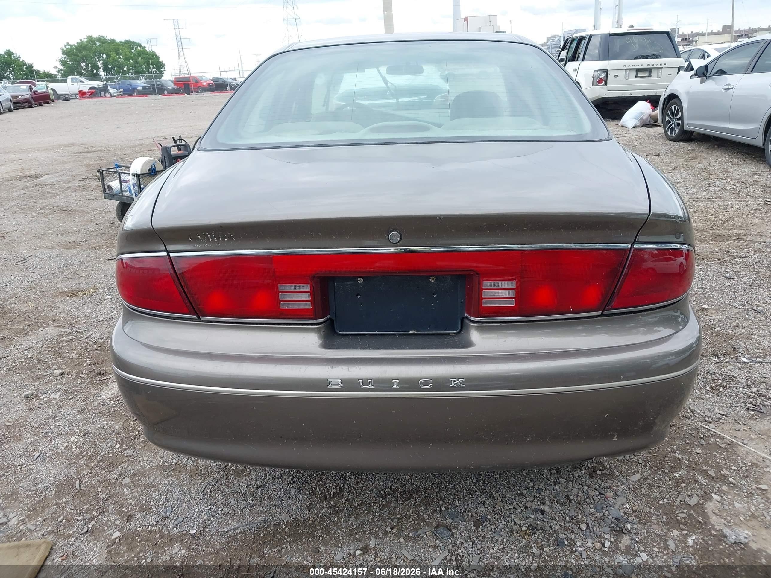 2002 Buick Century Custom Brown vin: 2G4WS52J021187699