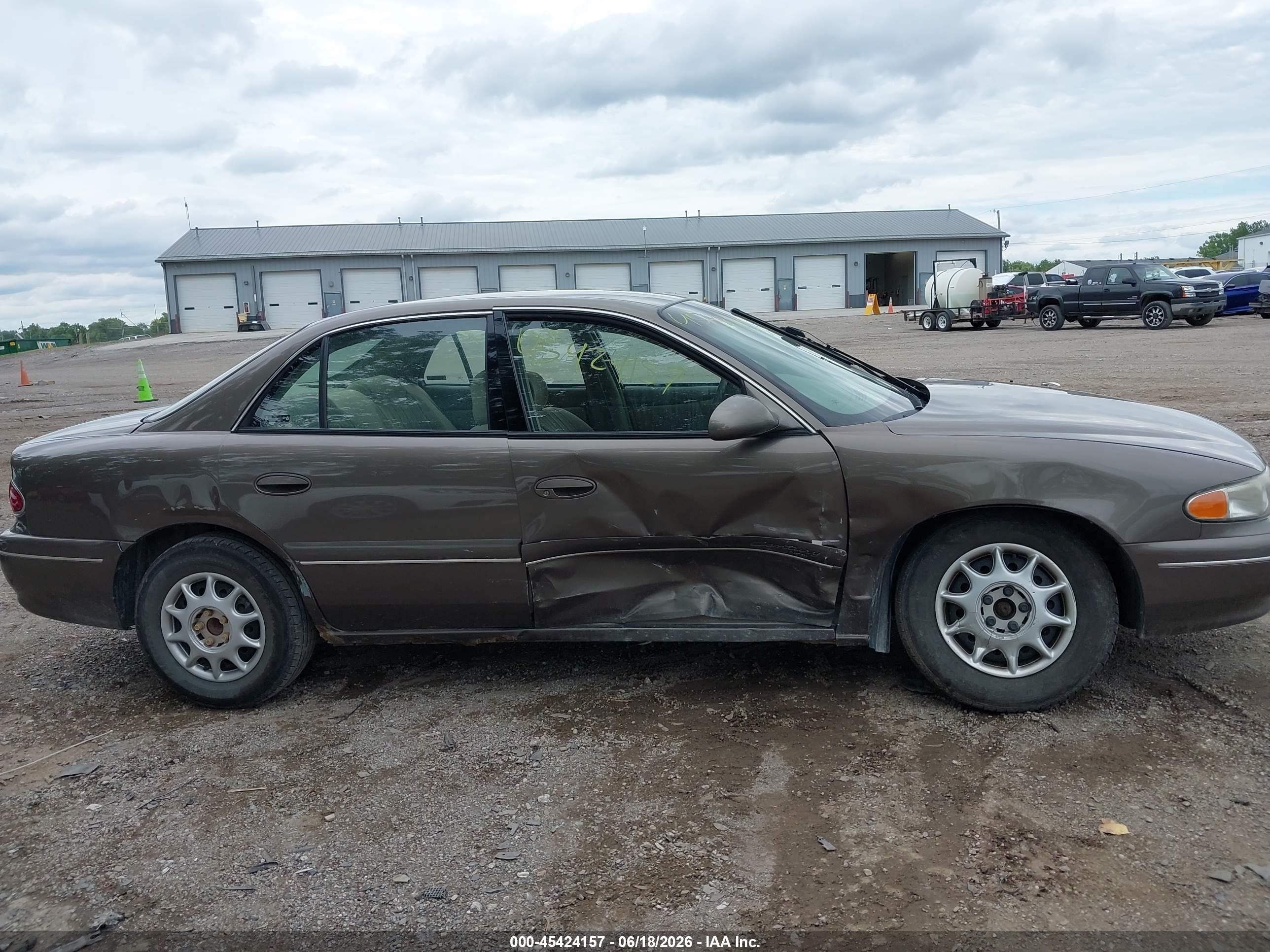 2002 Buick Century Custom Brown vin: 2G4WS52J021187699