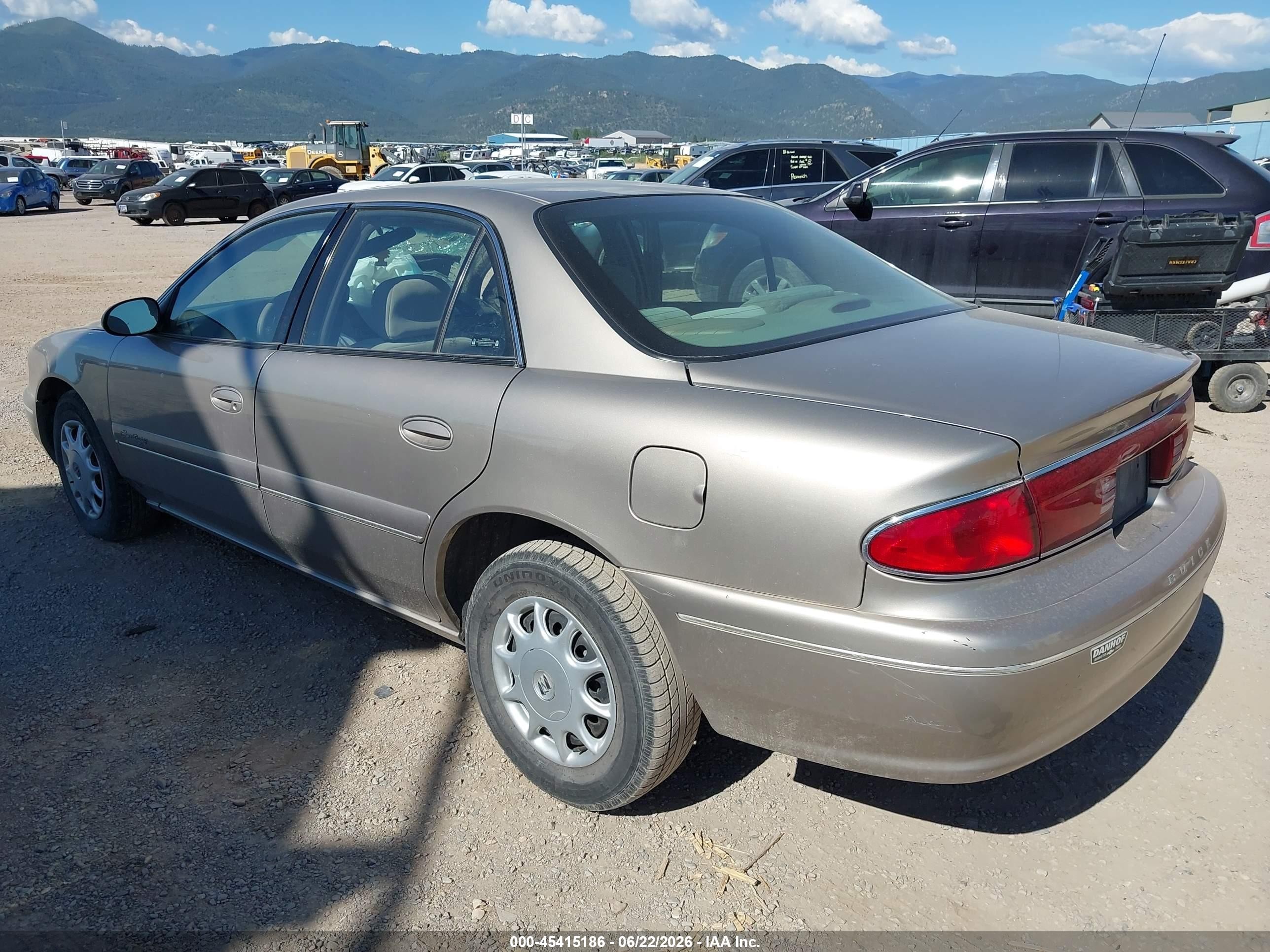 2002 Buick Century Custom Champagne vin: 2G4WS52J021248436