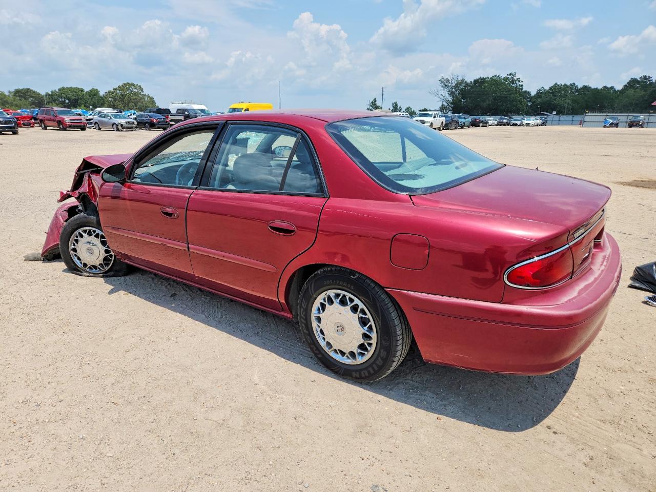 2003 Buick Century Custom Red vin: 2G4WS52J031189969