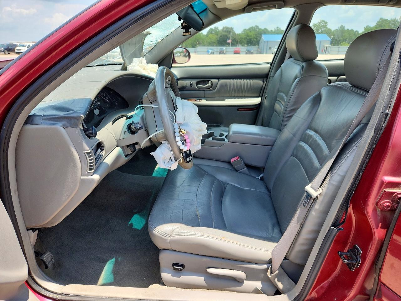 2003 Buick Century Custom Red vin: 2G4WS52J031189969