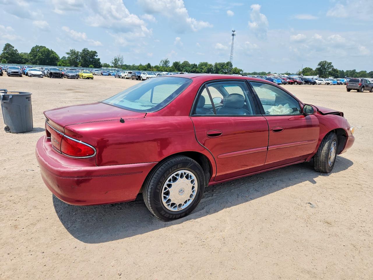 2003 Buick Century Custom Red vin: 2G4WS52J031189969