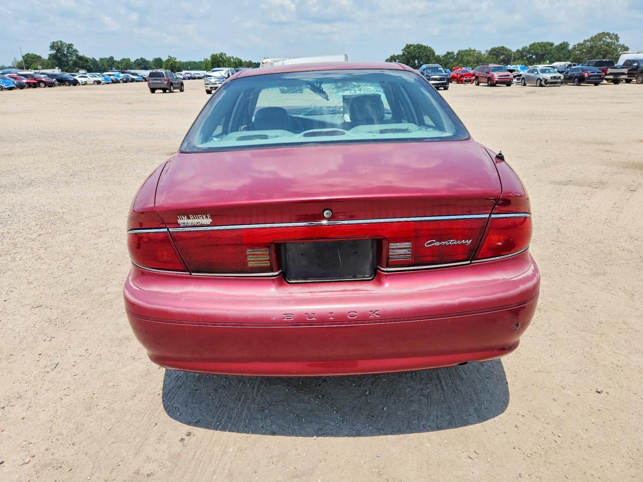 2003 Buick Century Custom Red vin: 2G4WS52J031189969