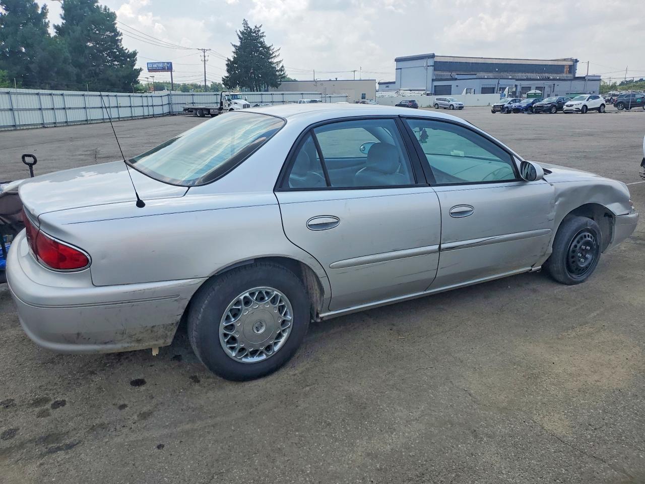 2003 Buick Century Custom Silver vin: 2G4WS52J031257994