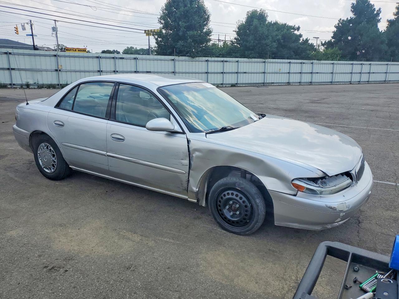 2003 Buick Century Custom Silver vin: 2G4WS52J031257994
