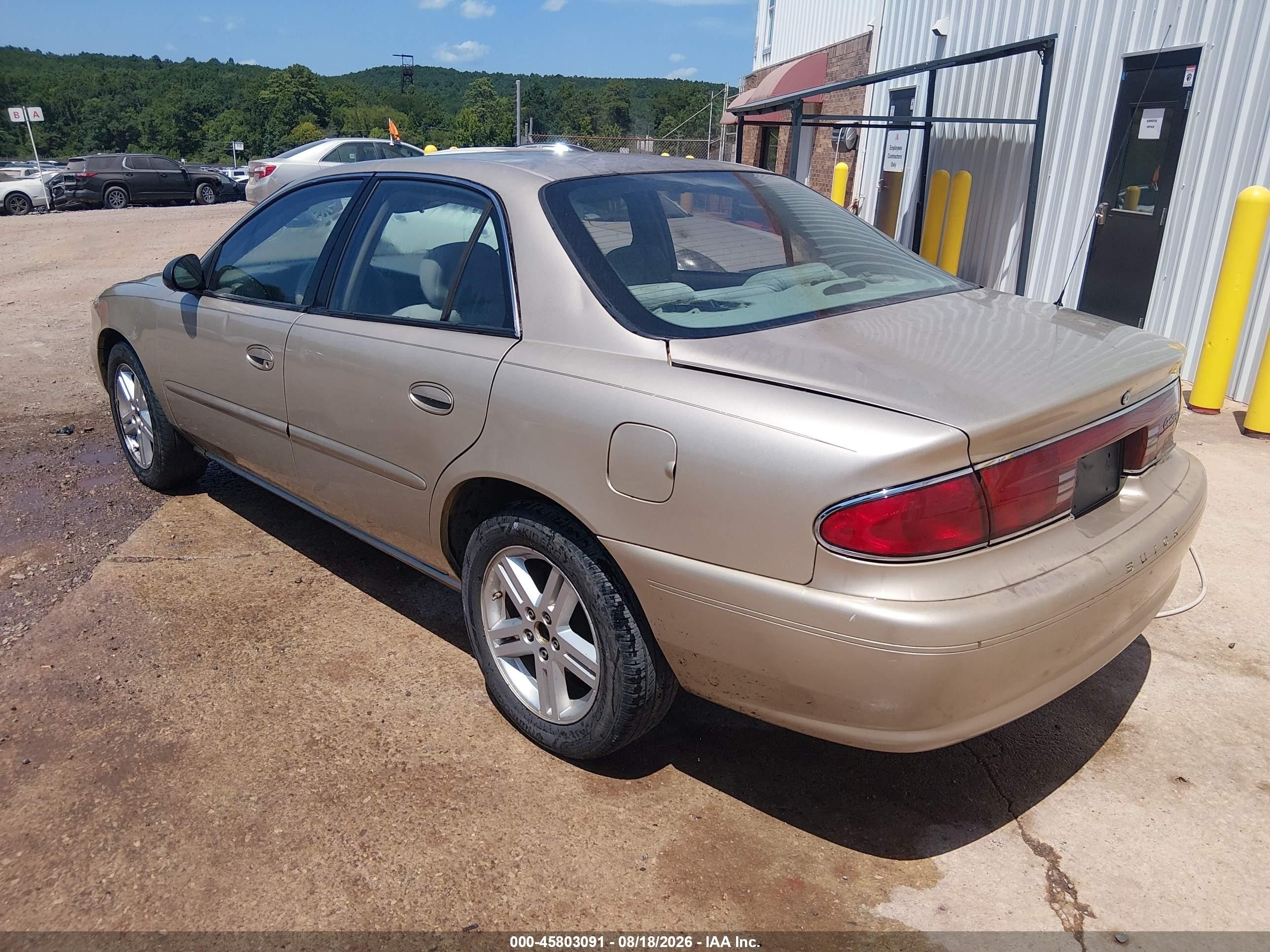 2004 Buick Century   Gold vin: 2G4WS52J041188452