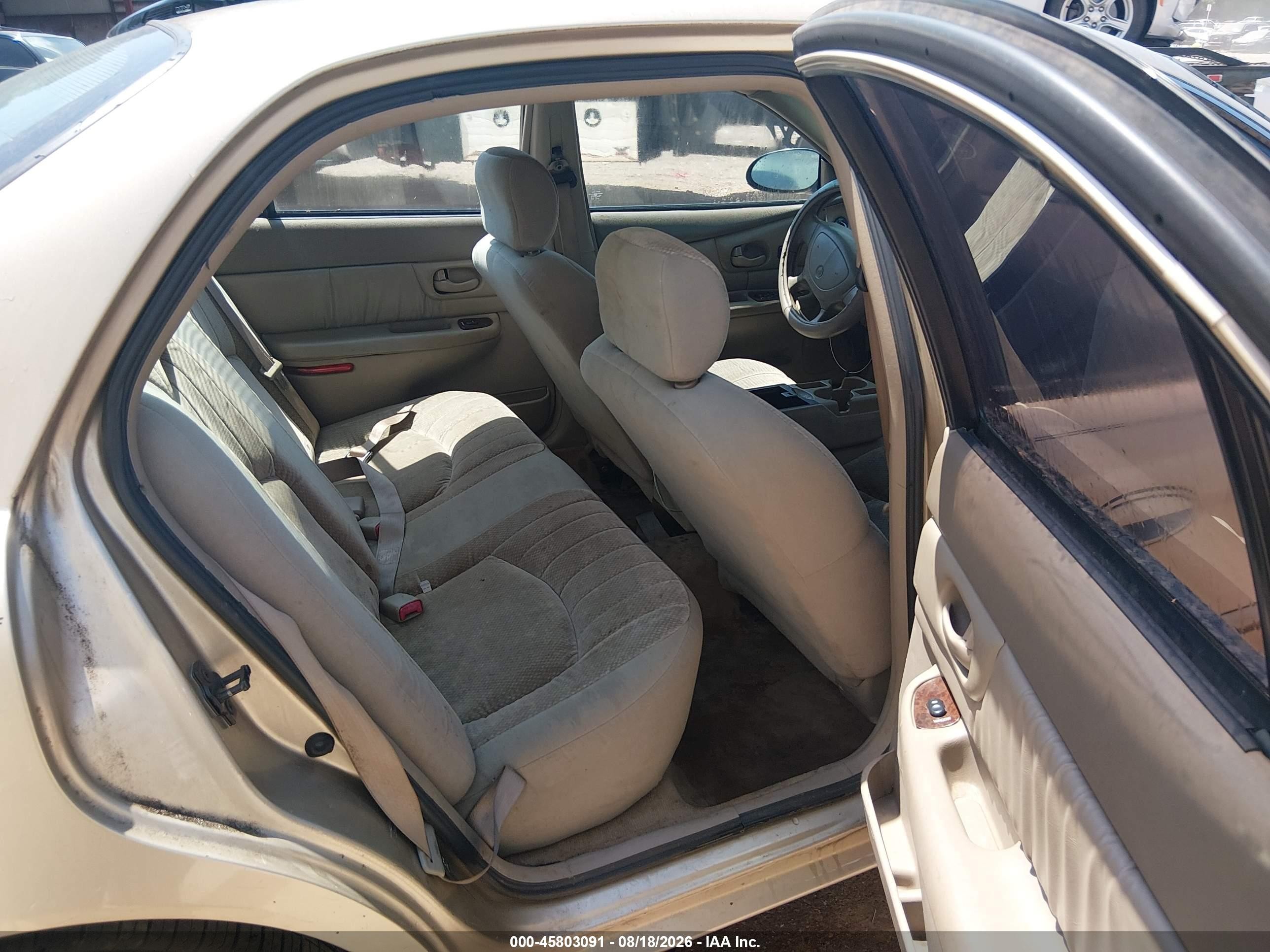 2004 Buick Century   Gold vin: 2G4WS52J041188452
