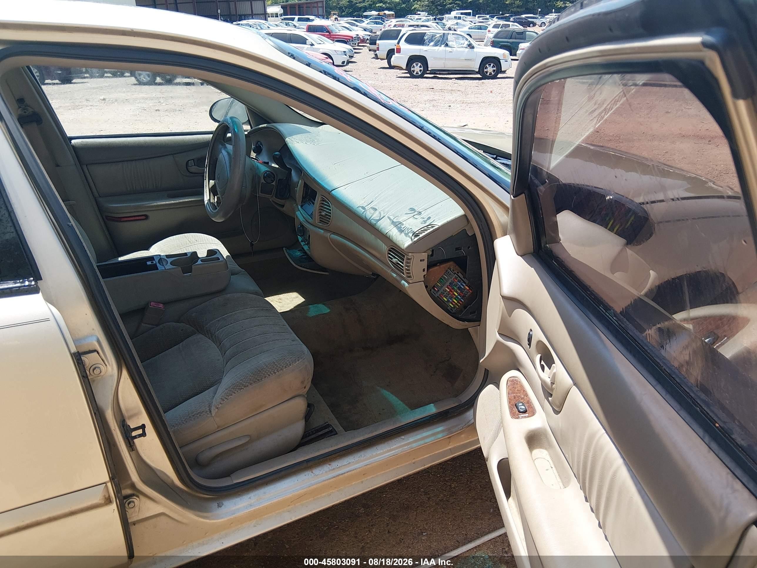 2004 Buick Century   Gold vin: 2G4WS52J041188452