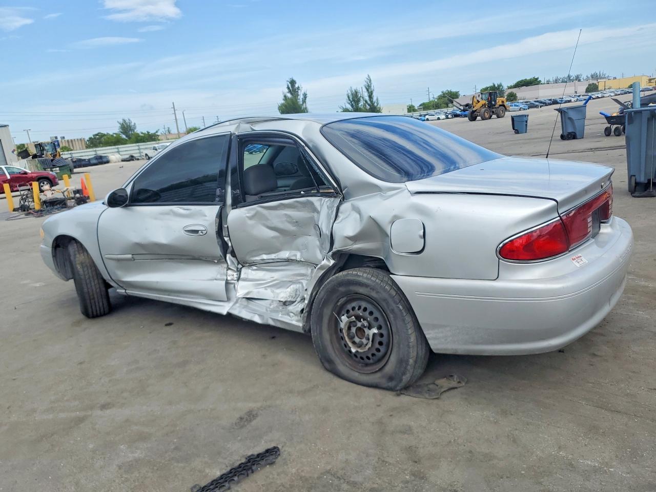 2004 Buick Century Custom Silver vin: 2G4WS52J041196020