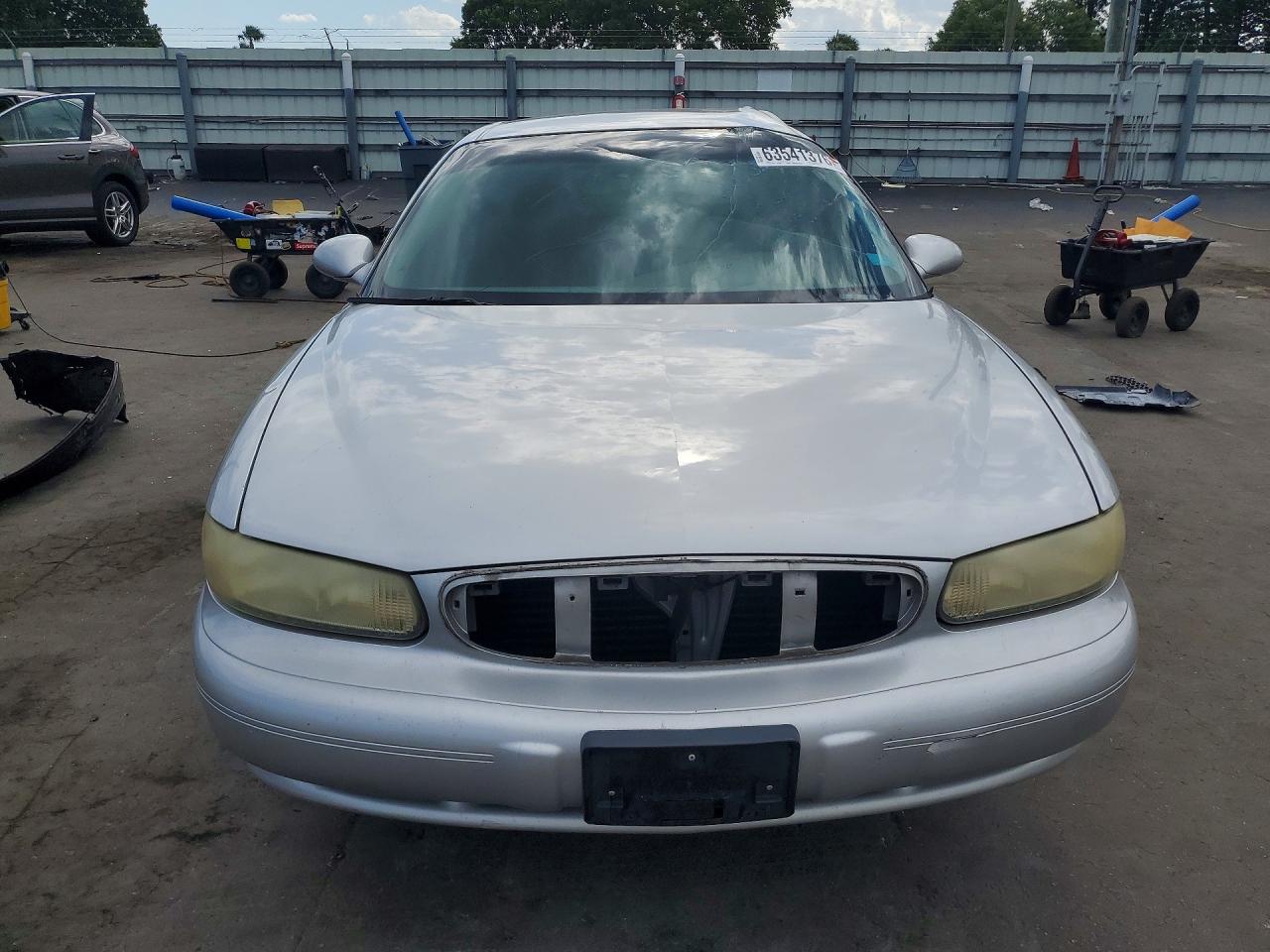 2004 Buick Century Custom Silver vin: 2G4WS52J041196020