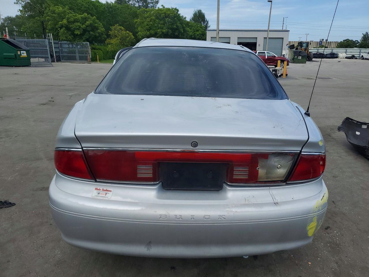 2004 Buick Century Custom Silver vin: 2G4WS52J041196020