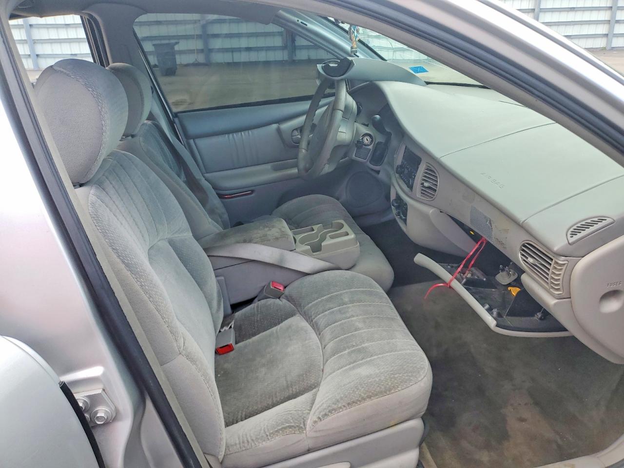 2004 Buick Century Custom Silver vin: 2G4WS52J041196020