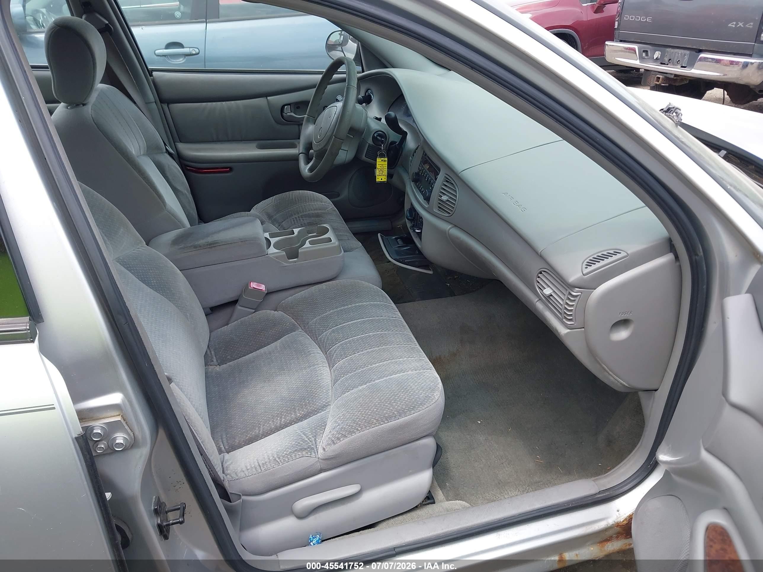 2004 Buick Century   Silver vin: 2G4WS52J041221613