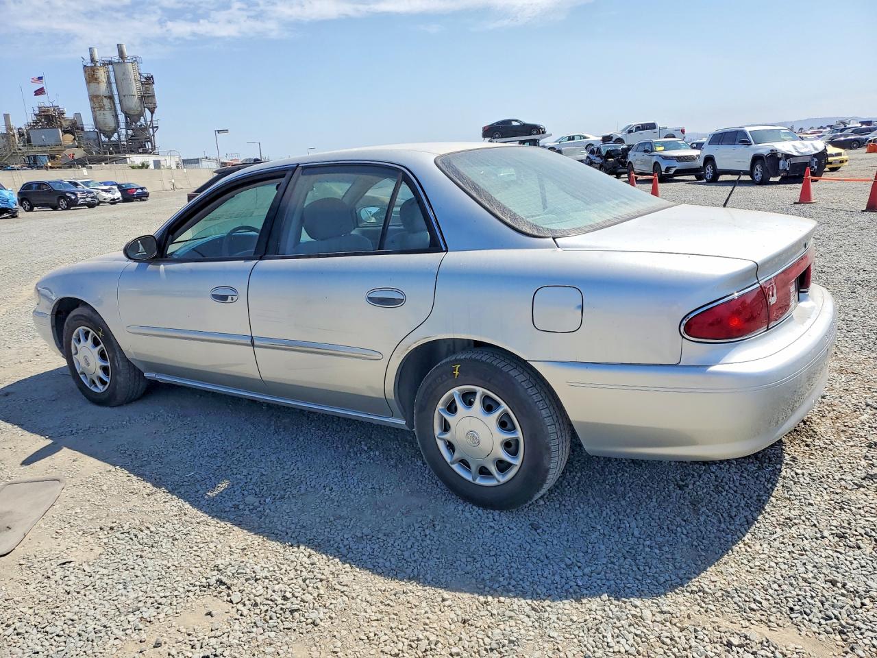 2004 Buick Century Custom Silver vin: 2G4WS52J041293346